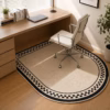 Nordic Geometric Striped Chair Floor Mat